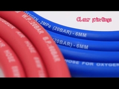 1/4”, 5/16”,3/8” CE Sertifikası BS3212 Standart Fiber Takviyeli Kauçuk LPG/Gaz Hortumu