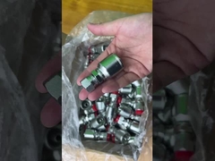 Çift Altgen Bir Parça JIC Kadın 74 Derece Konumlu Koltuk Hidrolik Boru Fittings (26711DY)