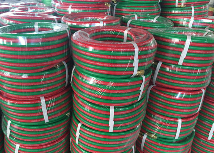 Yüksek Kalite Mavi 8mm 100ft Oksijen Tek hortum gaz kaynak ve kesme uygulamaları için