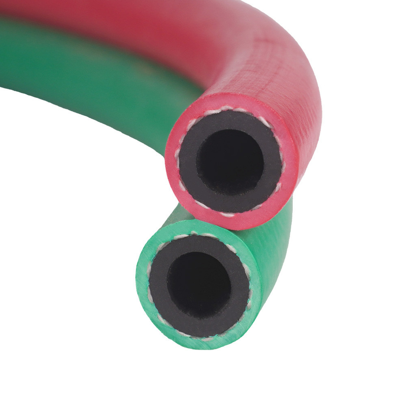Yaşlanma Direnci 1/4'x50FT Kullanım Direnci R Sınıfı Oksi/Acet Çift Kaynak hortum Montajı