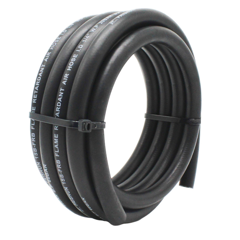3/8''lik Yangına Dirençli Nefes Alıcı Hava EPDM Kauçuk Hortumu İnsan Nefes Alımı için 300psi