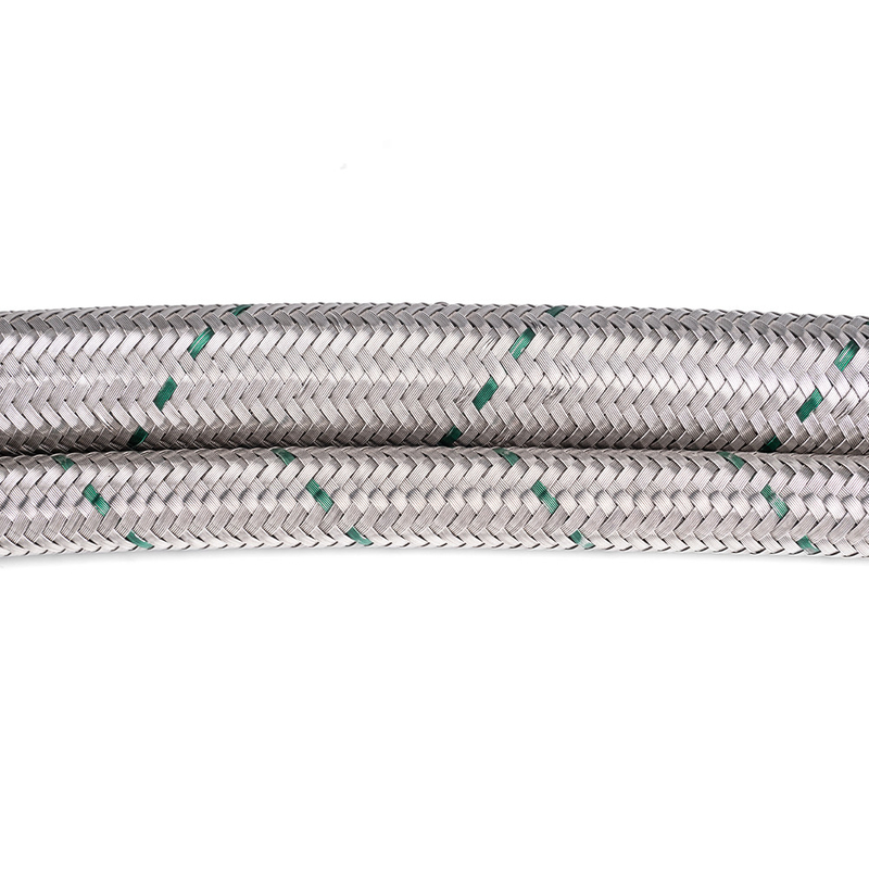 Yüksek basınçlı PTFE hortumu taşımacılık ve mobil hidrolik için paslanmaz çelik katmanı ile