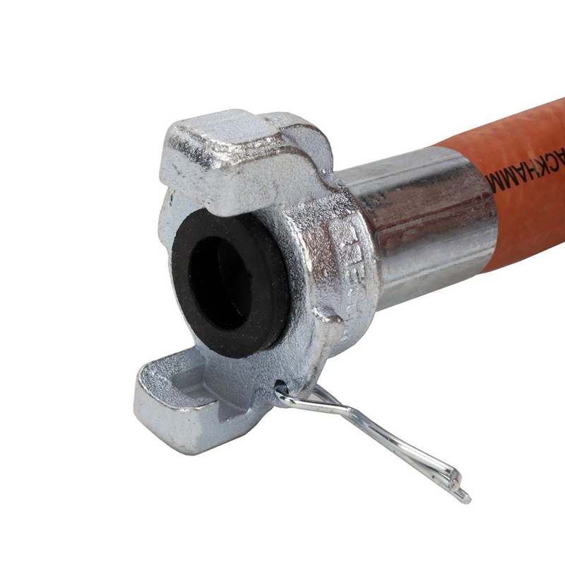 3/4 Inç Fabrika Kırmızı Sarı Anti-Yaşlanma Esnek Çoklu EPDM Hava Jackhammer Kompresör Elektrik matkap Lastik hortum