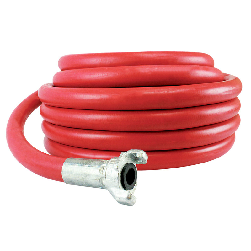 3/4 Inç Fabrika Kırmızı Sarı Anti-Yaşlanma Esnek Çoklu EPDM Hava Jackhammer Kompresör Elektrik matkap Lastik hortum