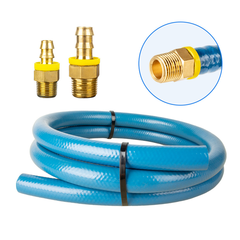 Fabrika 3/4 inç 19 mm Çoklu Kullanım Giyim Direnci Hızlı Bağlantı Yağa Dirençli Gaz Sıkı NBR Kauçuk DIY İtki Kilitlemesi hortumu