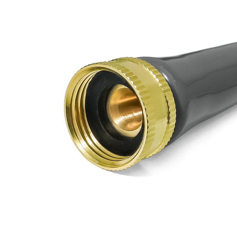 Esnek ve hafif su hortumu, 900 psi patlama, arka bahçe için Kinksiz Hibrit Kauçuk Bahçe Hortumu