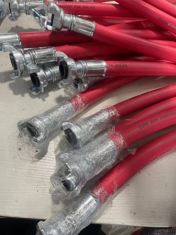 Heavy Duty Jackhammer Hose – Flexible Rubber Air Hose for Construction, Mining, and Industrial Pneumatic Equipment