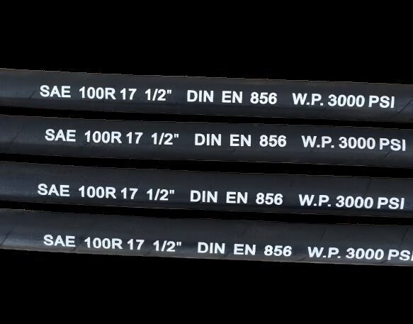 3000 PSI SAE 100R17 İnşaat Makineleri için Hidrolik hortum Tekerlek Yükleyici Hidrolik Sistem