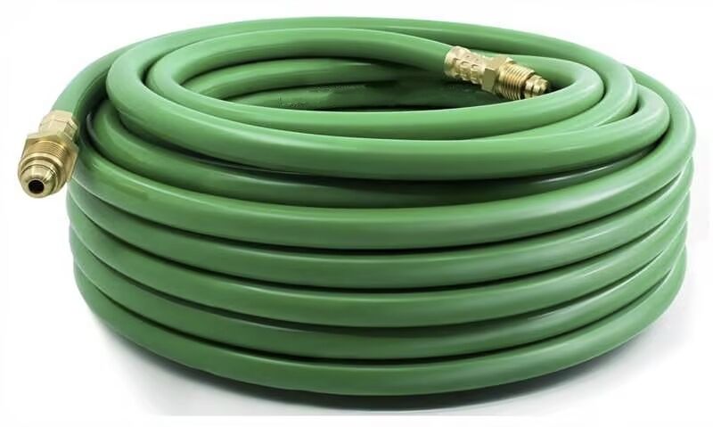 TIG MIG kaynak düzenleyicileri için EPDM 50FT Argon gaz hortumu montajı 5/8 