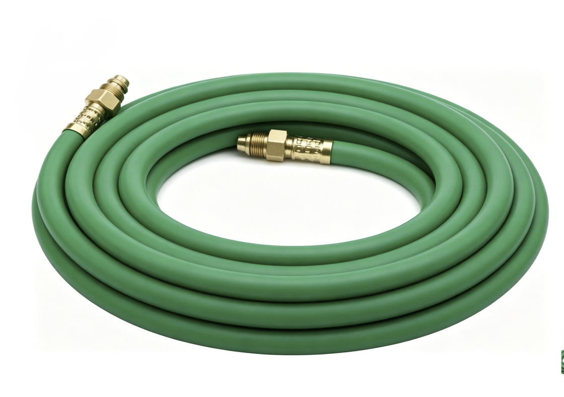 TIG MIG kaynak düzenleyicileri için EPDM 50FT Argon gaz hortumu montajı 5/8 