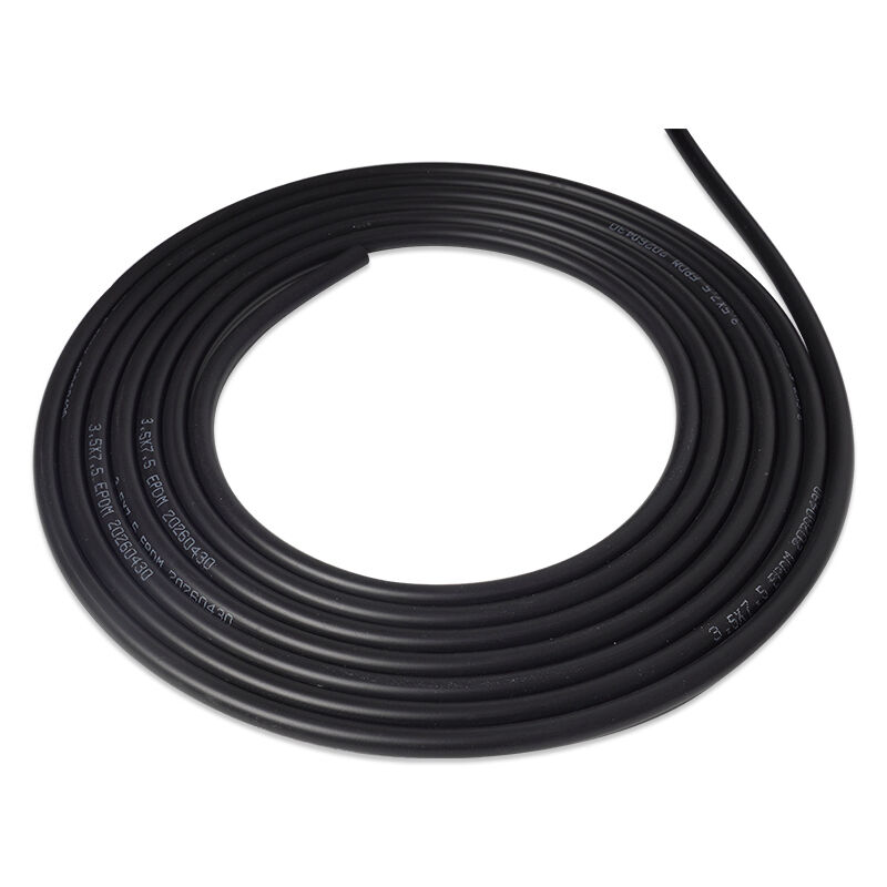 3.5mm ID EPDM Lastik hortum ön cam yıkama sistemi için dayanıklı, yaşlanma karşıtı, OEM kullanılabilir