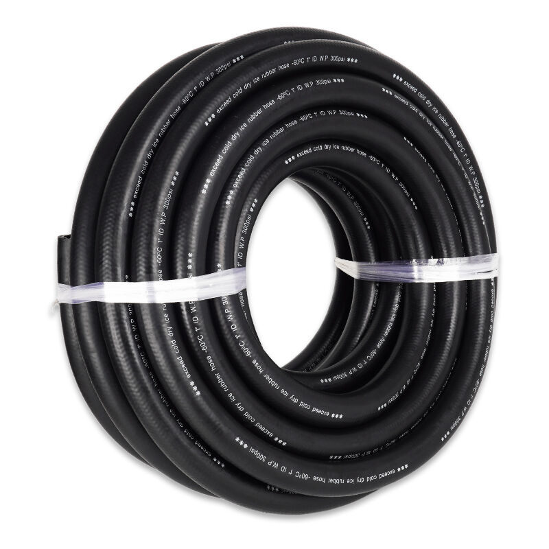 Endüstriyel Temizlik ve Patlama Ekipmanı için 1/4 ~ 1 Inch Kuru Buz hortumu