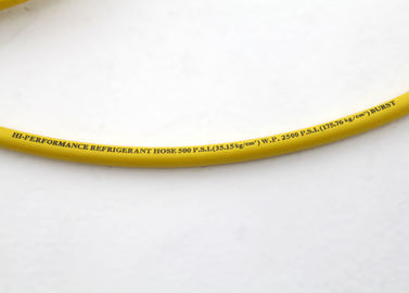 Polyester Elyaf Spiral Hortum Boru, Sarı Ceket Soğutucu Hortumları